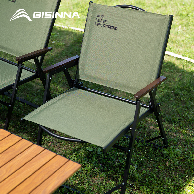 Outdoor Furniture Lounge Chair - Складной стул для кемпинга BISINNA, портативный