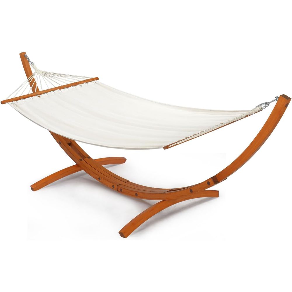 Hammock With Stand - Двойной гамак с изогнутой подставкой из