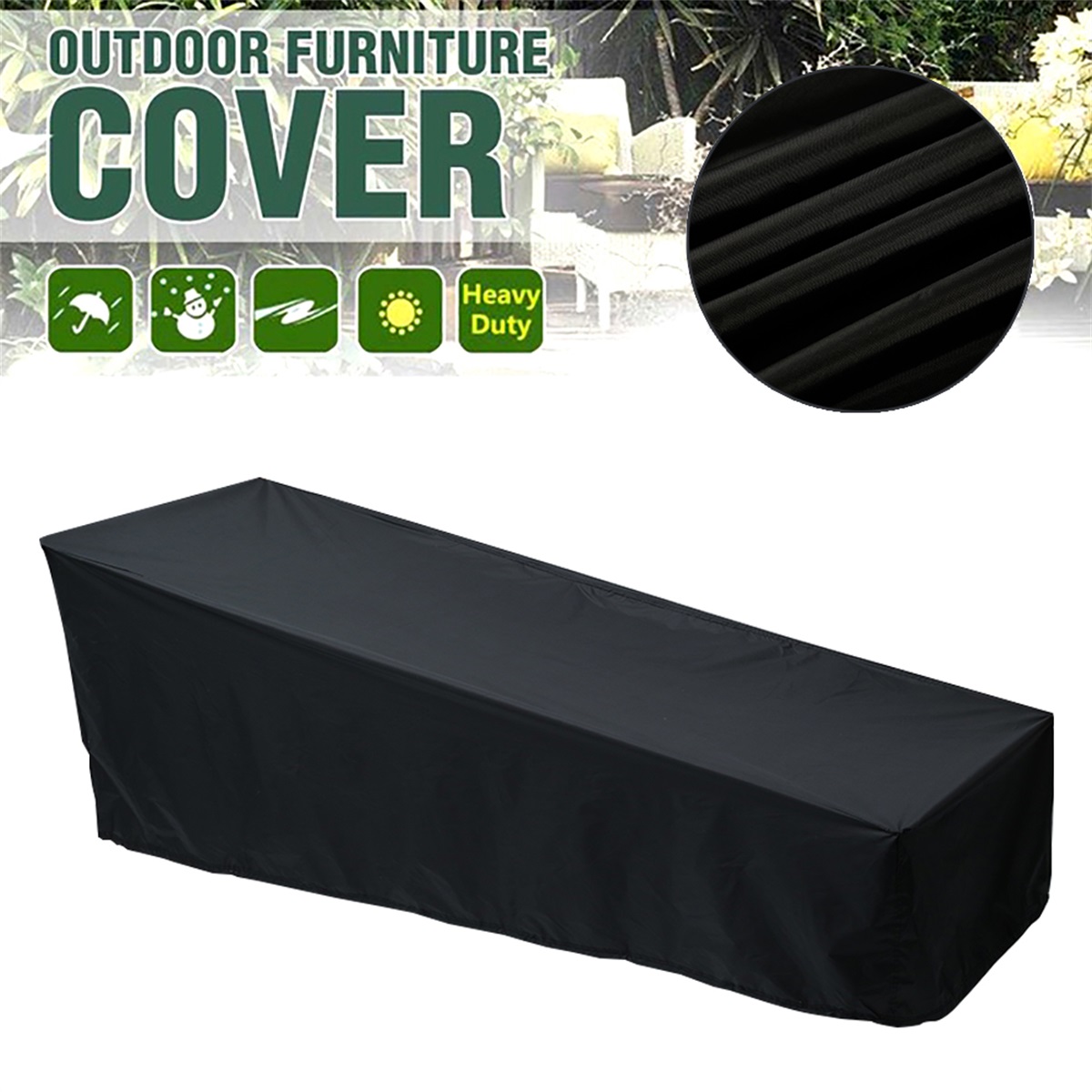 Outdoor Furniture Lounge Chair - Открытый садовый шезлонг, чехол для шезлонга,