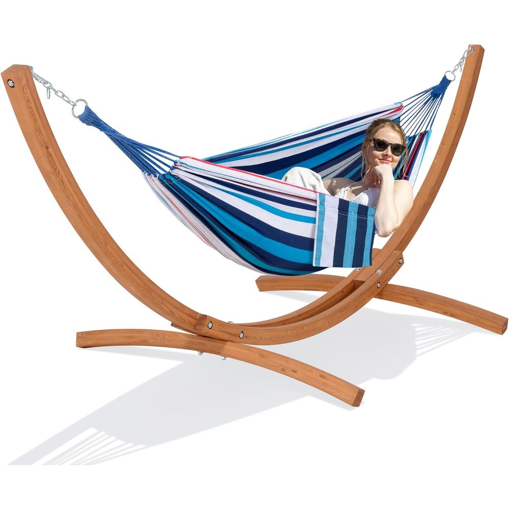 Hammock With Stand - Уличный гамак с подставкой, портативный гамак