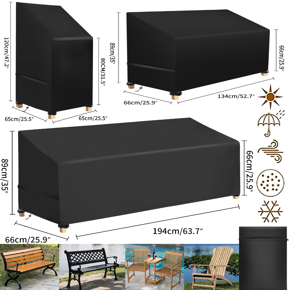Outdoor Furniture Lounge Chair - Водонепроницаемые чехлы для садовой мебели: защита