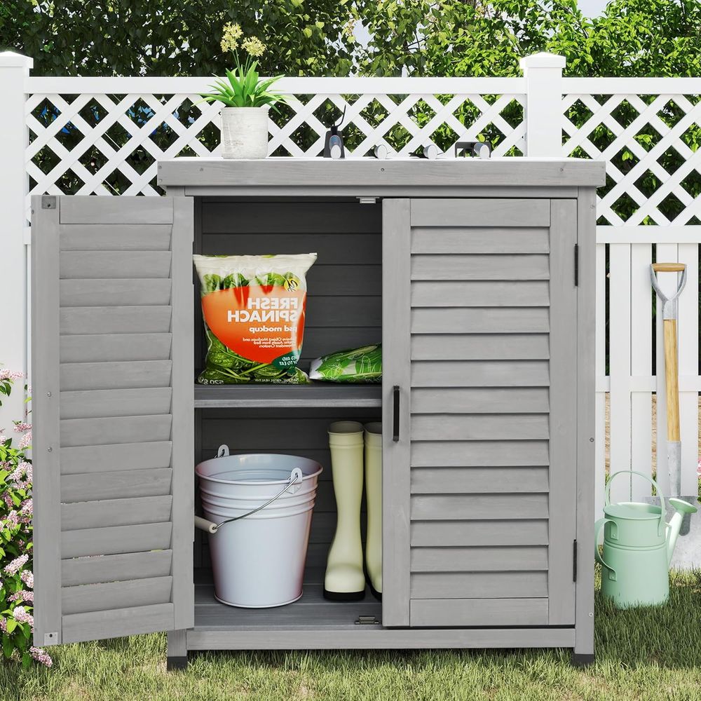 Уличный шкаф для хранения и ст – обзор и цена Outdoor Furniture With Storage