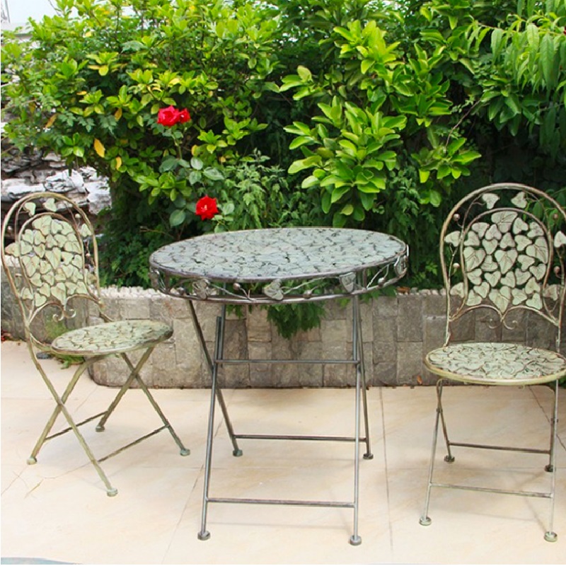 Железный стол и стулья в стиле – обзор и цена Outdoor Furniture Europe