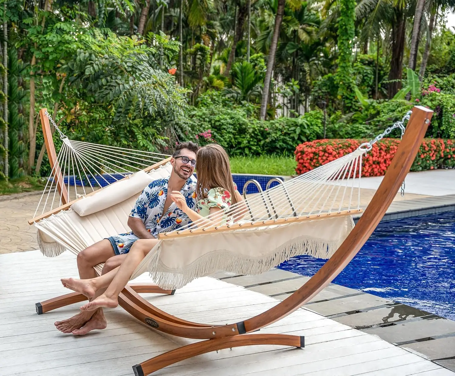 Арочная стальная стойка для га – обзор и цена Hammock With Stand