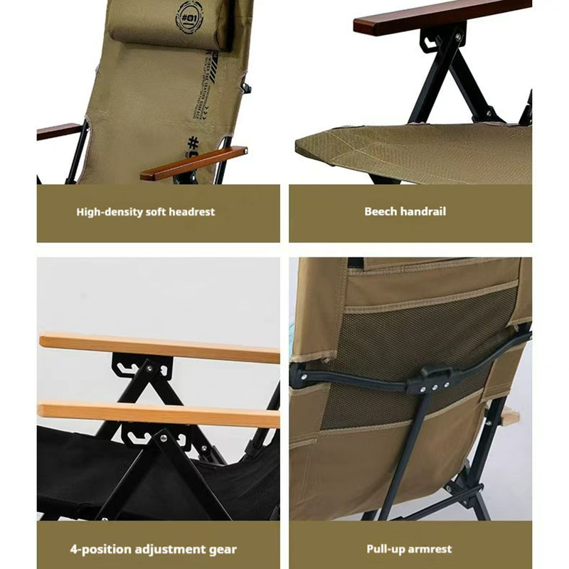 Складное кресло-шезлонг с высо – обзор и цена Outdoor Furniture Lounge Chair