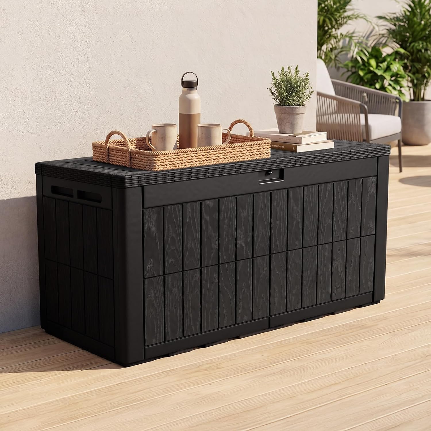 Большой уличный контейнер для  – обзор и цена Outdoor Furniture With Storage