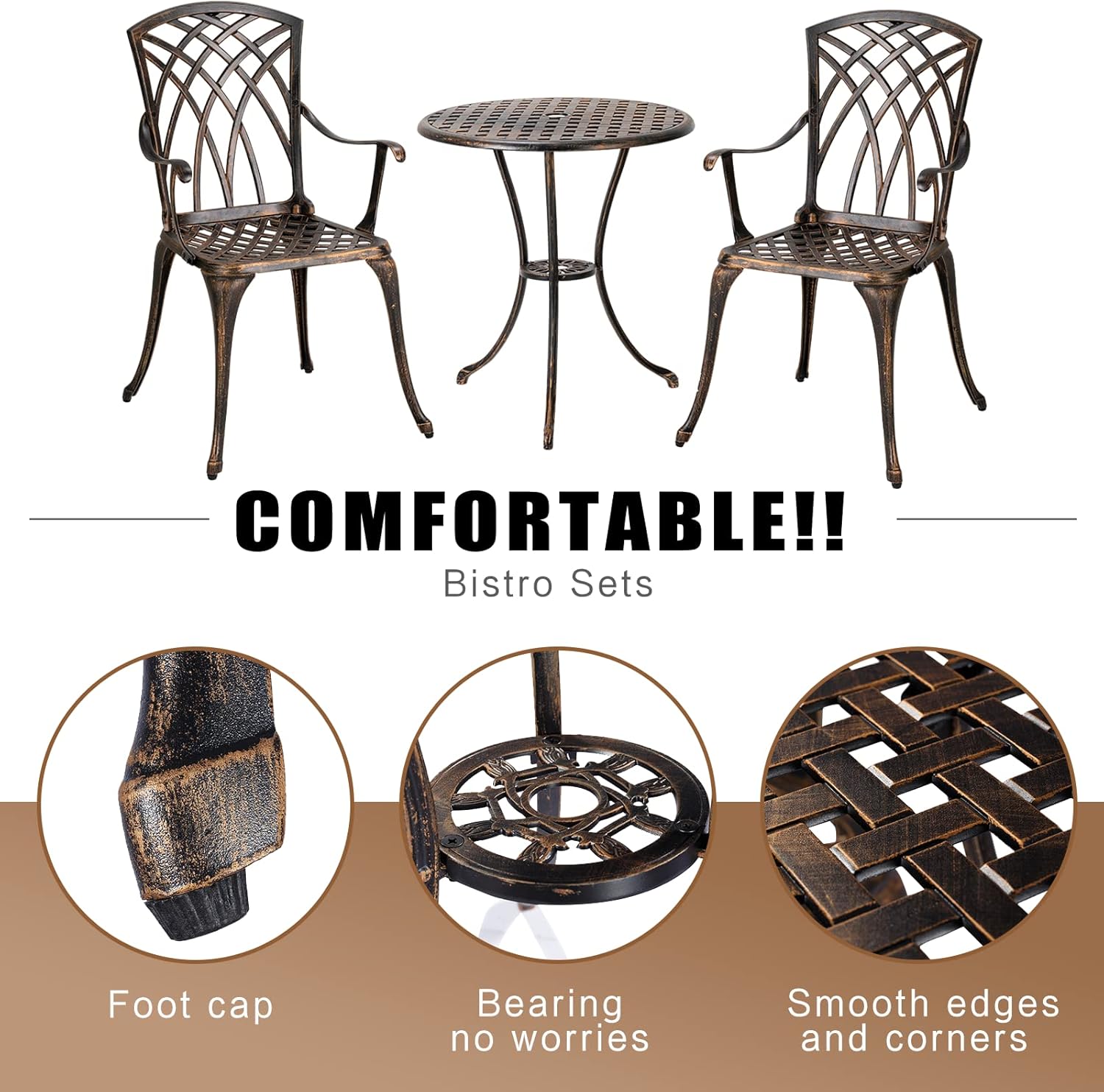 Бронзовый устойчивый к ржавчин – обзор и цена Outdoor Furniture Aluminum