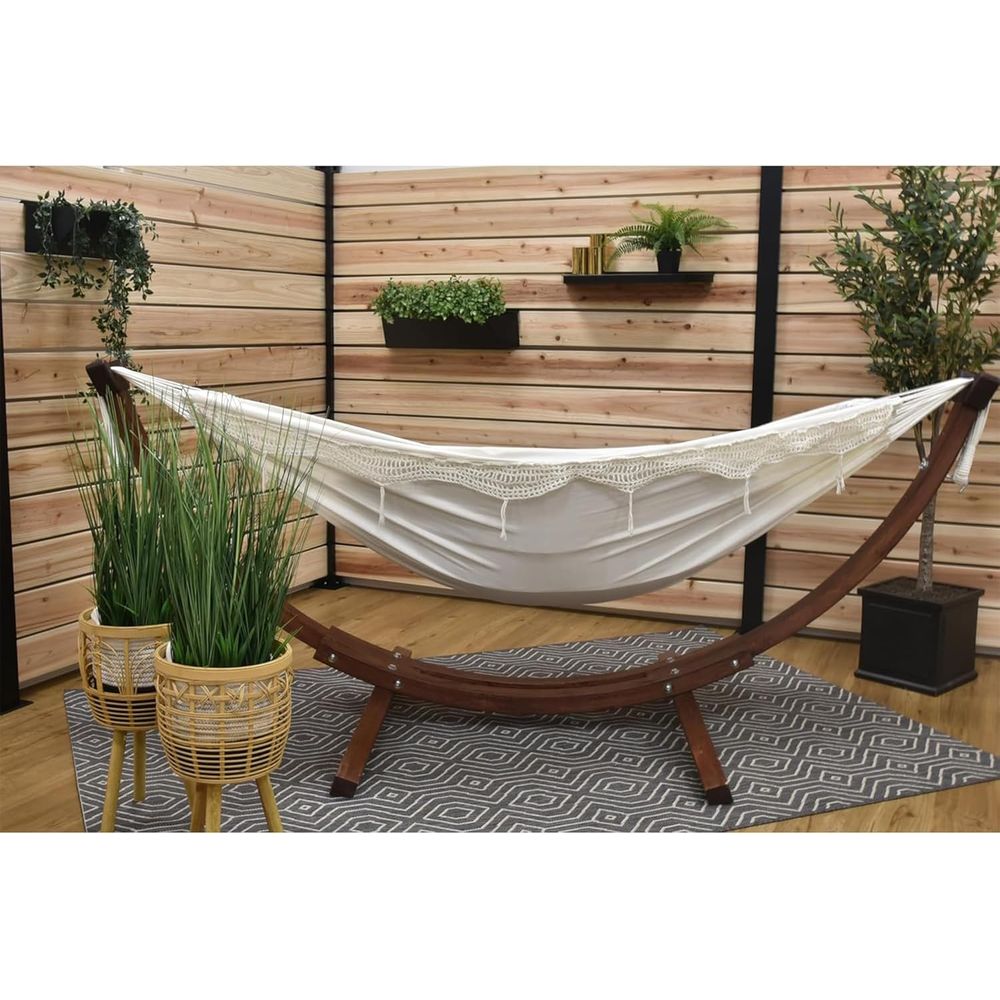 Двойной хлопковый гамак с проч – обзор и цена Hammock With Stand