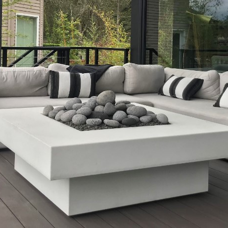 Комплект уличной мебели: диван – обзор и цена Outdoor Furniture With Fire Pit Table
