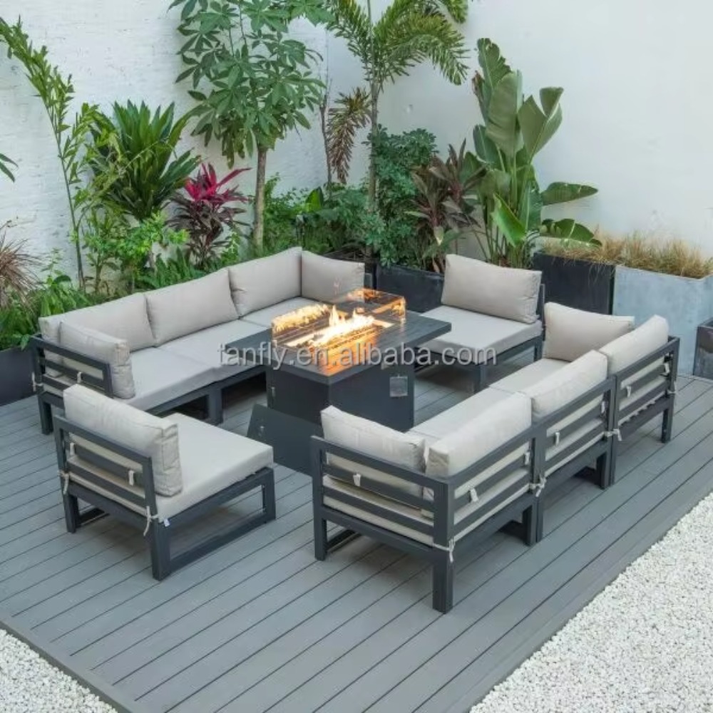 Комплект уличной мебели для ви – обзор и цена Outdoor Furniture With Fire Pit Table