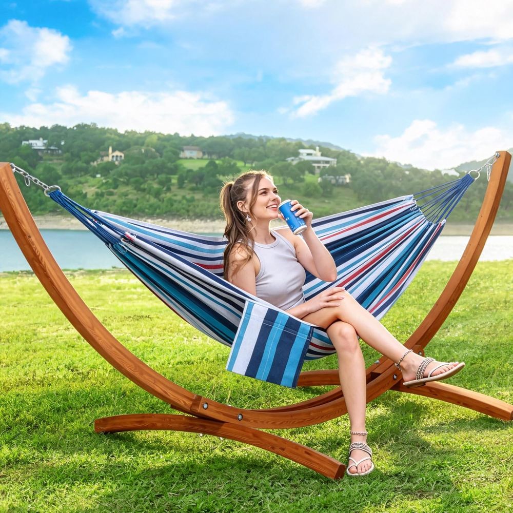 Уличный гамак с подставкой, по – обзор и цена Hammock With Stand