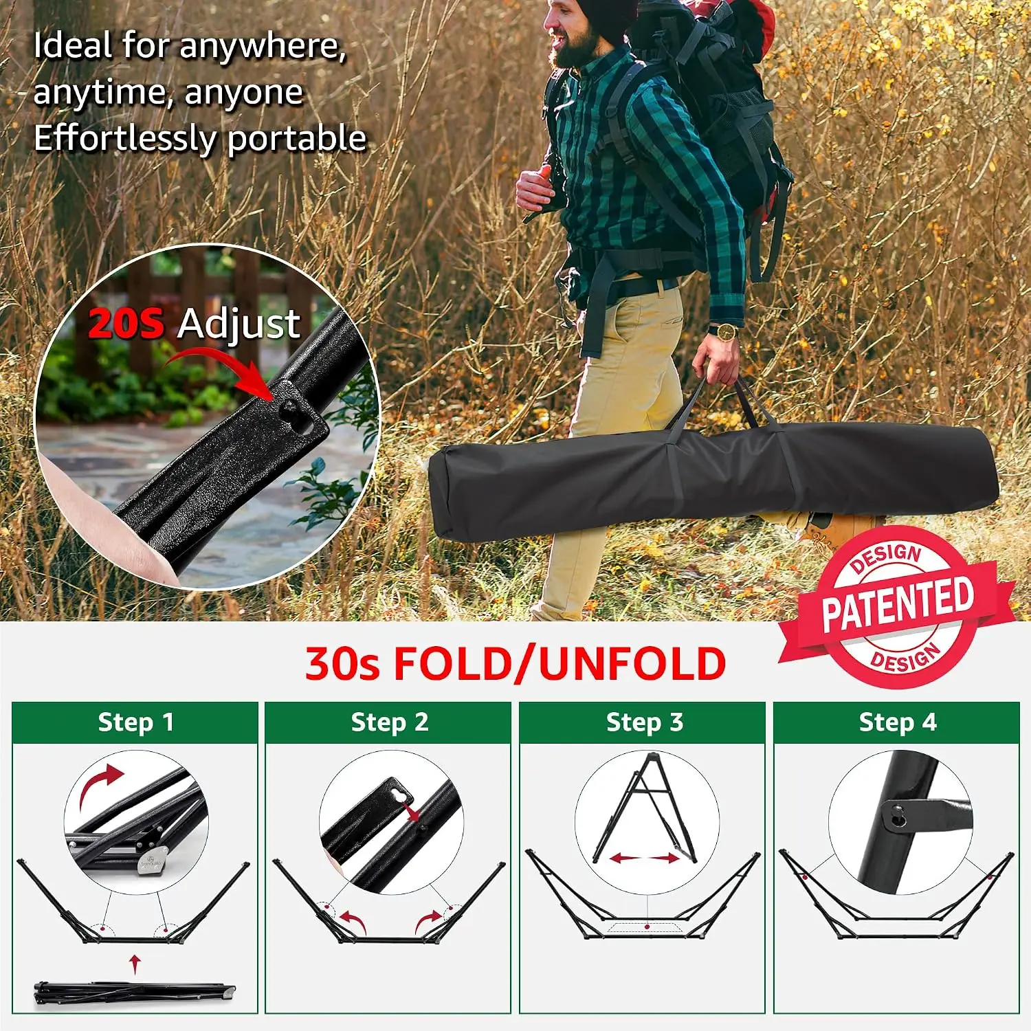 Подставка для гамака Unity, ск – обзор и цена Hammock With Stand