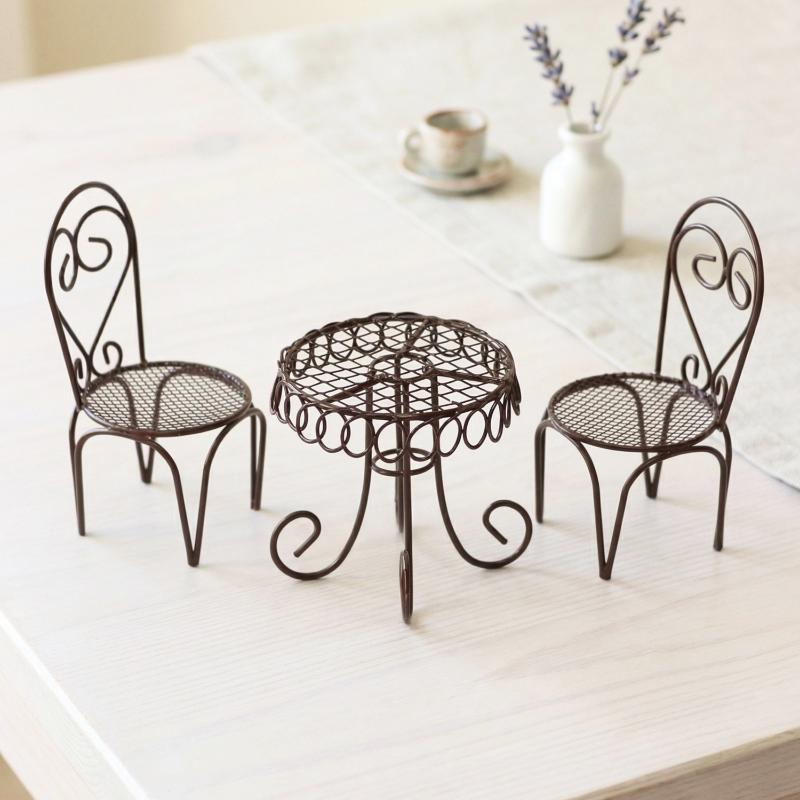 1/3 шт. Миниатюрная железная м – обзор и цена Outdoor Furniture Sales
