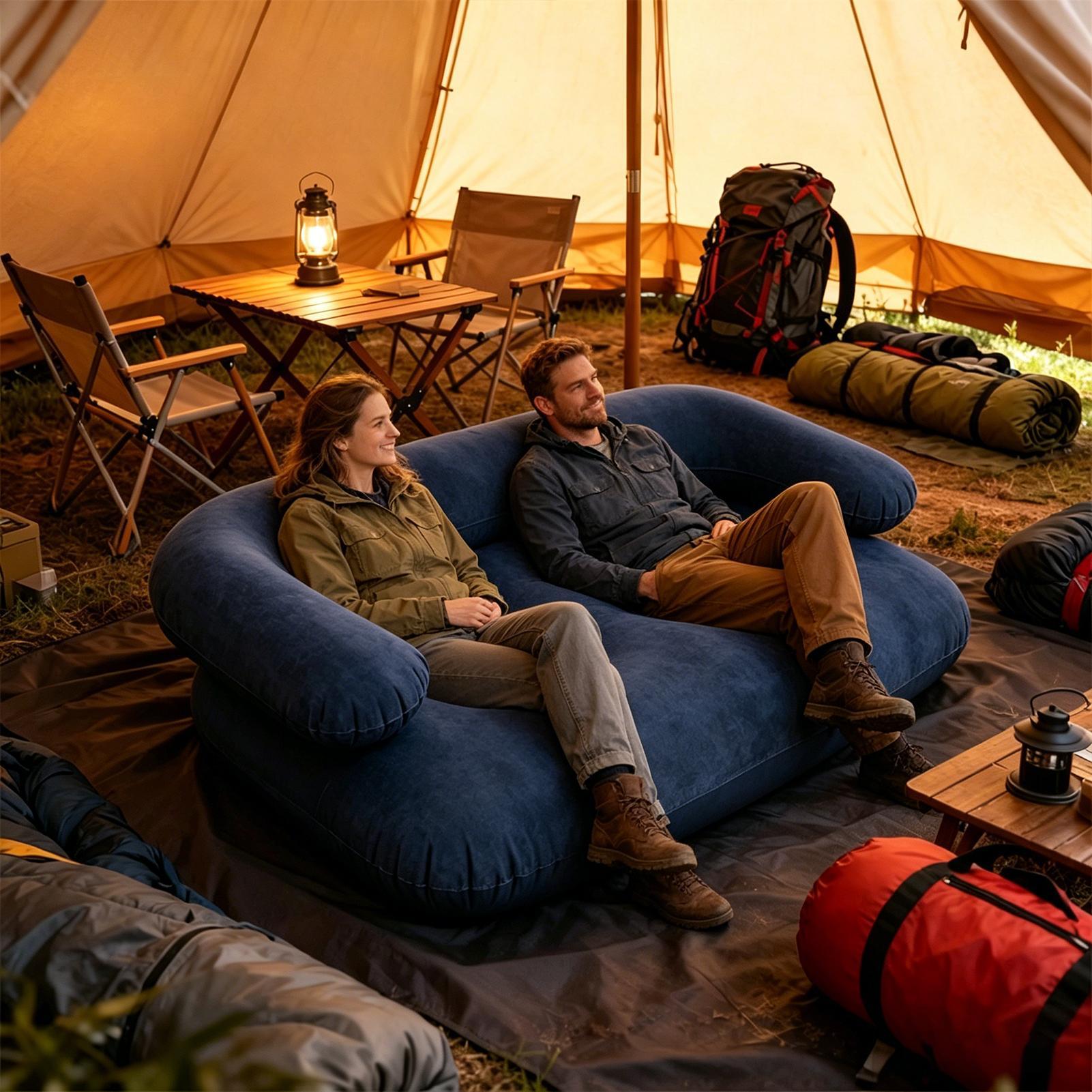 Надувной диван для кемпинга, с – обзор и цена Outdoor Furniture Europe