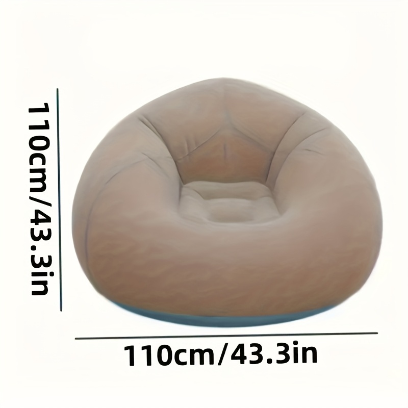 Flocked PVC Inflatable Sofa Ch – обзор и цена Outdoor Furniture Lounge Chair